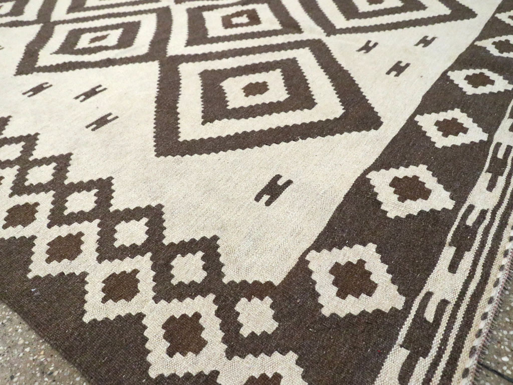 Vintage Persian Flatweave Kilim, No.29602 - Gsblank