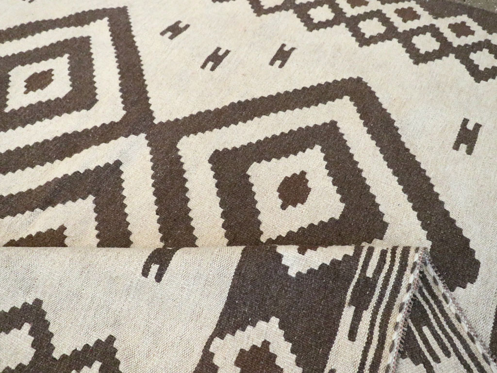 Vintage Persian Flatweave Kilim, No.29602 - Gsblank