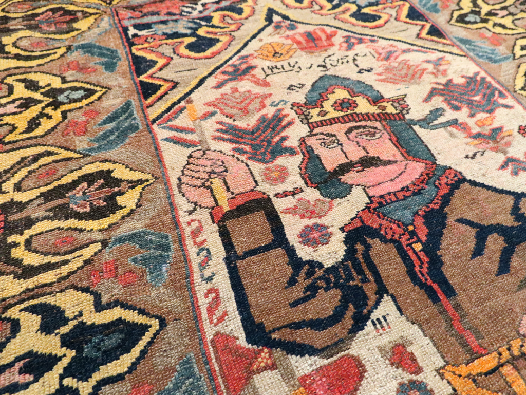 Antique Persian Kurdish Rug, No.29621 - Gsblank