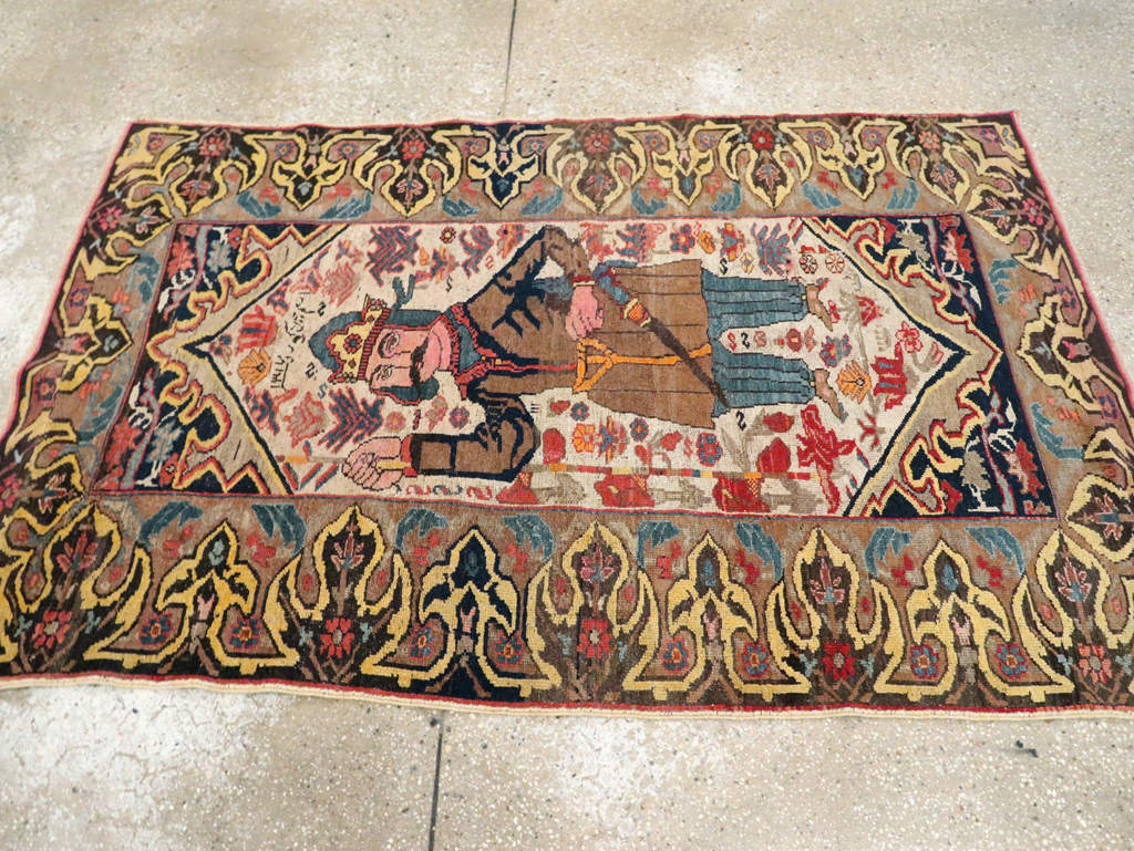 Antique Persian Kurdish Rug, No.29621 - Gsblank