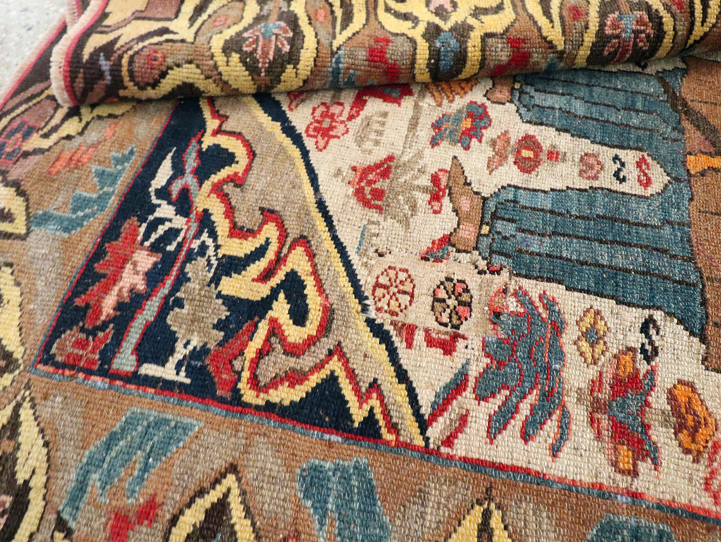Antique Persian Kurdish Rug, No.29621 - Gsblank