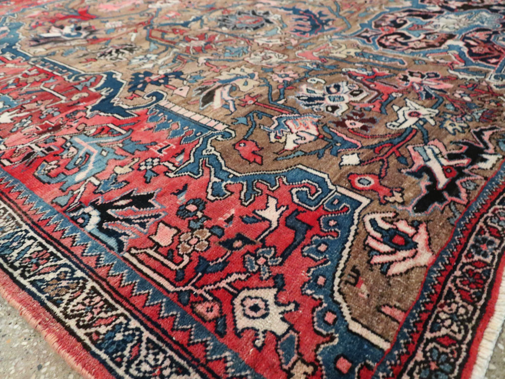 Antique Persian Bidjar Wagireh Sampler Rug, No.29627 - Gsblank