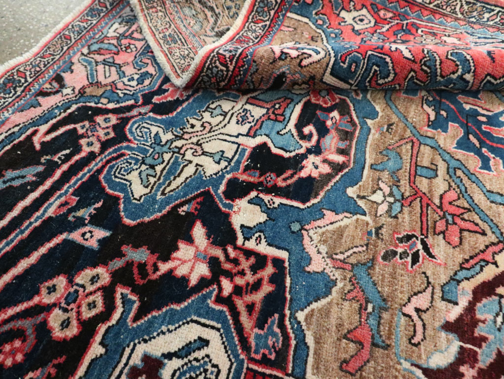 Antique Persian Bidjar Wagireh Sampler Rug, No.29627 - Gsblank
