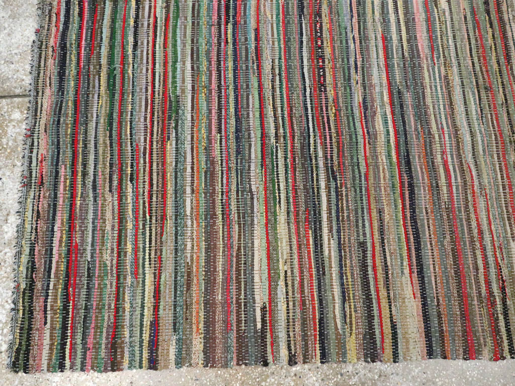 Vintage Rag Rug, No.29628 - Gsblank