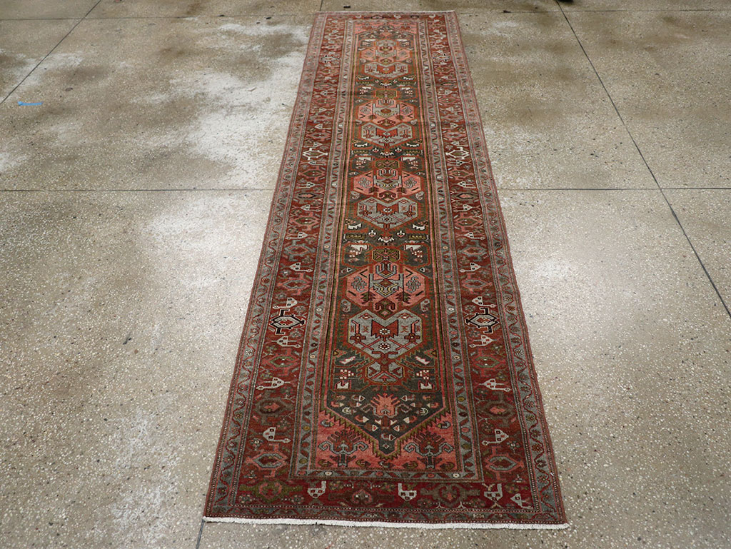 Antique Persian Malayer Runner, No.29629 - Gsblank