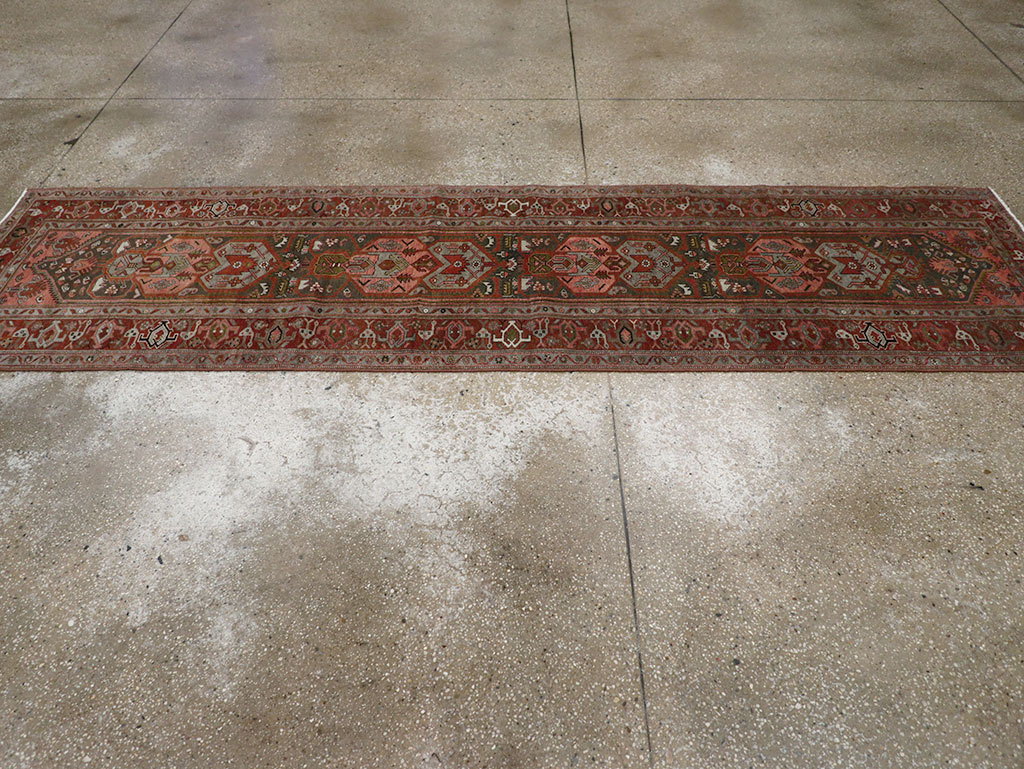 Antique Persian Malayer Runner, No.29629 - Gsblank