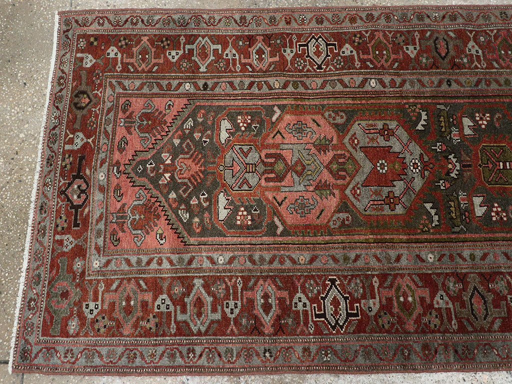 Antique Persian Malayer Runner, No.29629 - Gsblank