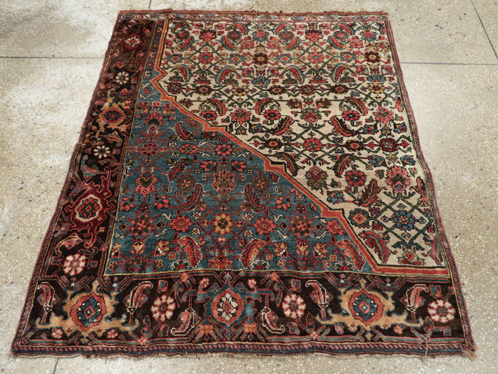 Antique Persian Bidjar Wagireh, No.29635 - Gsblank