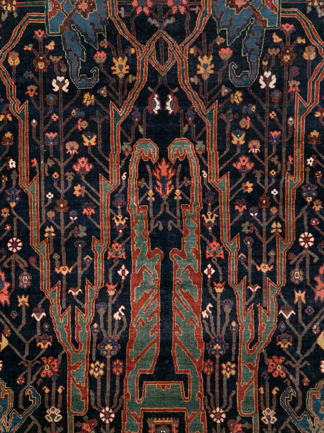 Antique Persian Bidjar Carpet, No.29636 - Gsblank