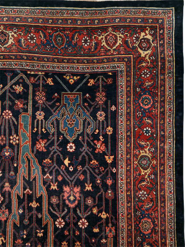 Antique Persian Bidjar Carpet, No.29636 - Gsblank