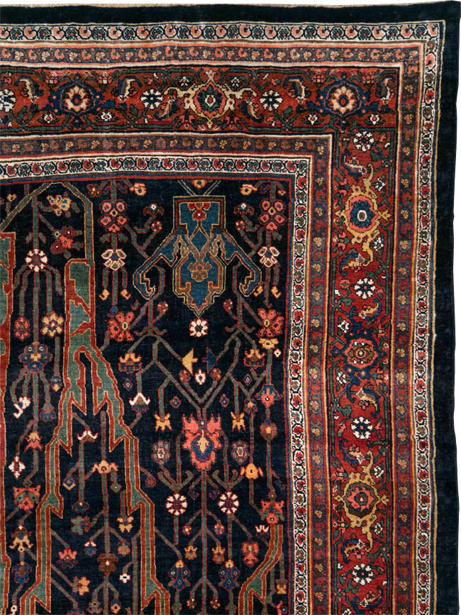 Antique Persian Bidjar Carpet, No.29636 - Gsblank