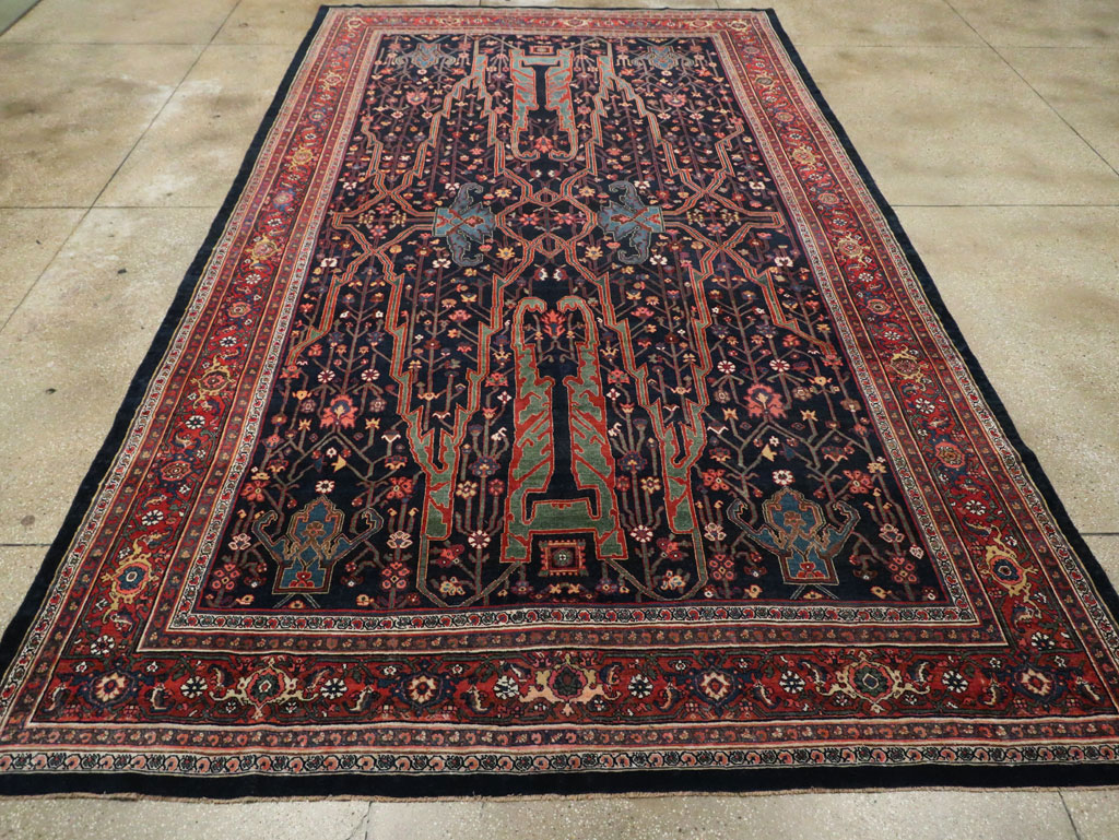 Antique Persian Bidjar Carpet, No.29636 - Gsblank