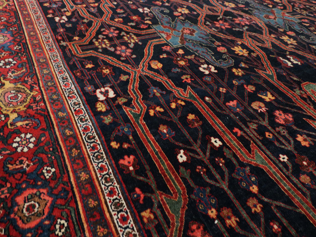 Antique Persian Bidjar Carpet, No.29636 - Gsblank
