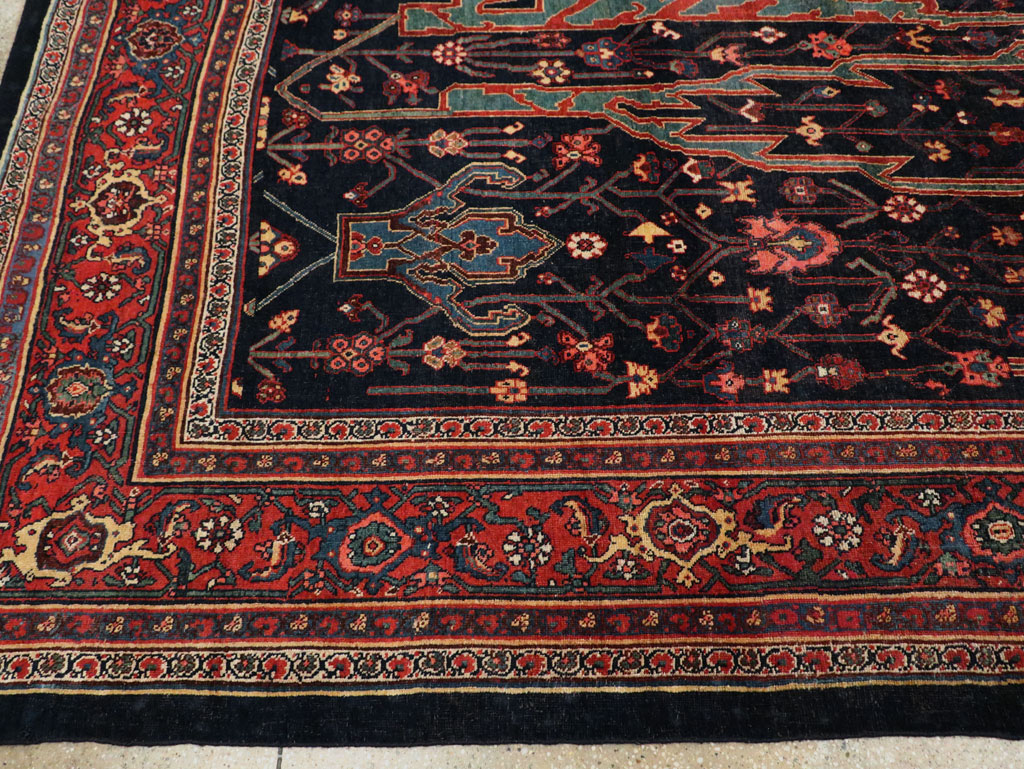 Antique Persian Bidjar Carpet, No.29636 - Gsblank