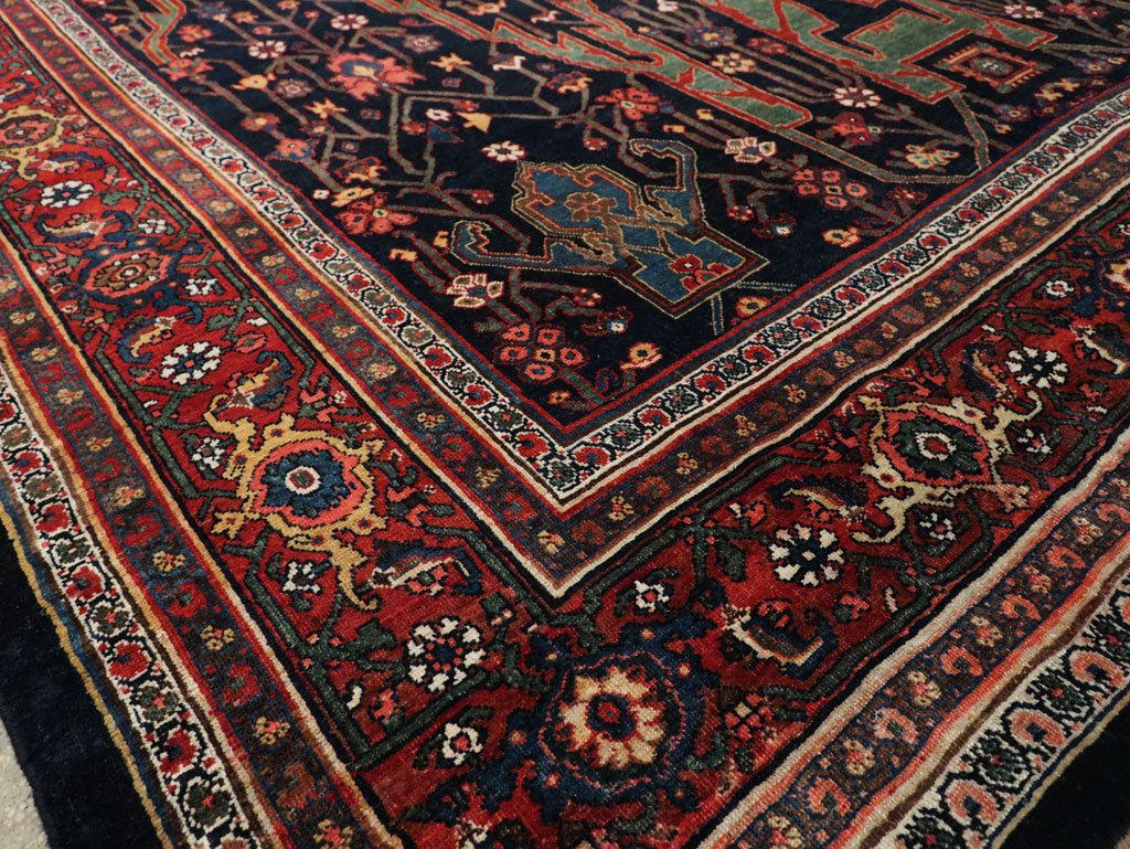 Antique Persian Bidjar Carpet, No.29636 - Gsblank