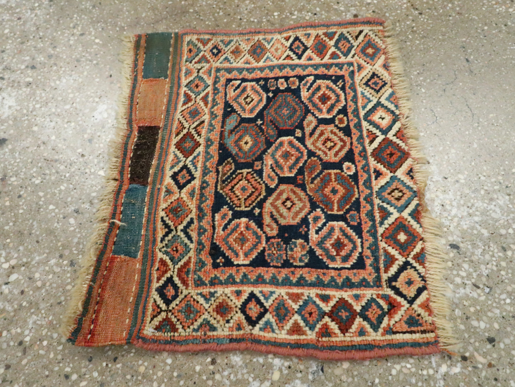 Vintage Persian Afshar Tribal Bag, No.29645 - Gsblank