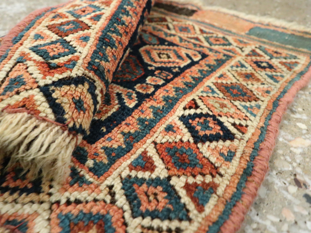 Vintage Persian Afshar Tribal Bag, No.29645 - Gsblank