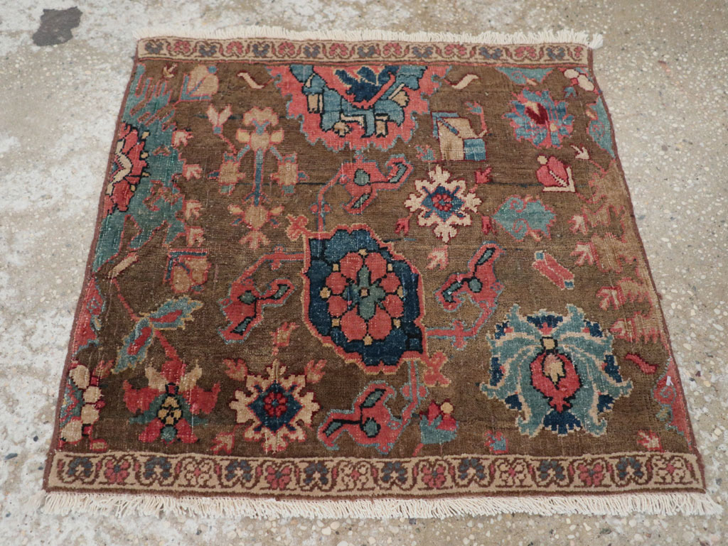 Antique Persian Wagireh Bidjar Sampler Rug, No.29661 - Gsblank