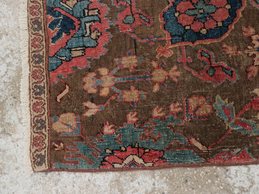 Antique Persian Wagireh Bidjar Sampler Rug, No.29661 - Gsblank