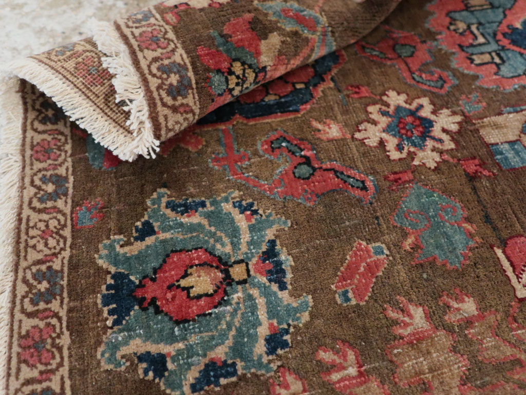 Antique Persian Wagireh Bidjar Sampler Rug, No.29661 - Gsblank