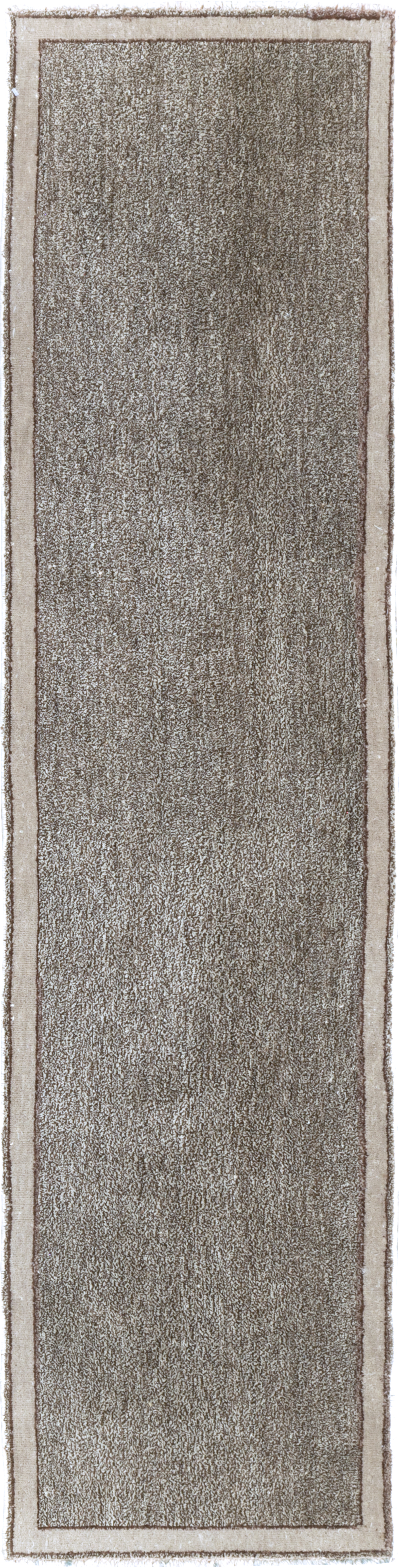 Modern Style Vintage Persian Mashad Small Runner, No.29664 - Gsblank