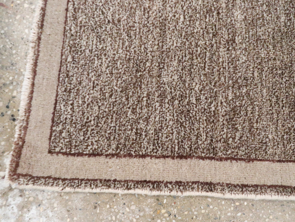 Vintage Persian Mashad Small Throw Rug, No.29665 - Gsblank