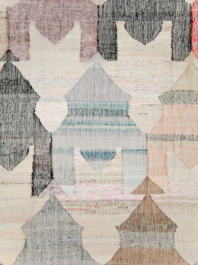 Turkish Contemporary Flatweave Kilim Large Room Size Carpet, No.29696 - Gsblank