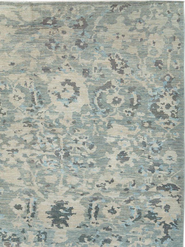 Contemporary Turkish Sultanabad Large Room Size Carpet, No.29700 - Gsblank