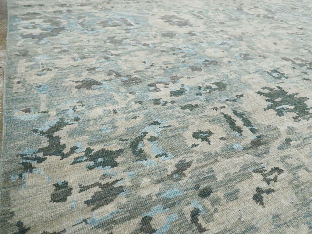 Contemporary Turkish Sultanabad Large Room Size Carpet, No.29700 - Gsblank