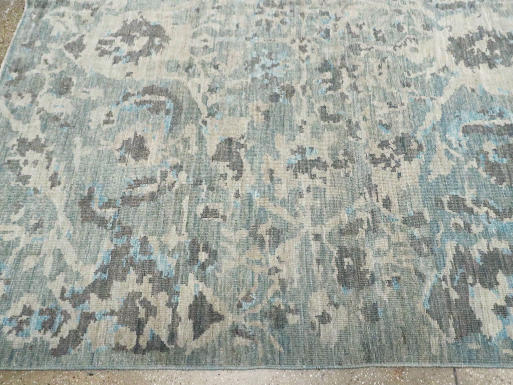 Contemporary Turkish Sultanabad Large Room Size Carpet, No.29700 - Gsblank