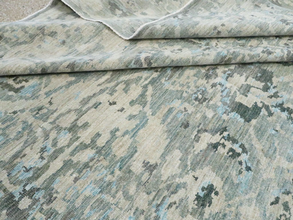 Contemporary Turkish Sultanabad Large Room Size Carpet, No.29700 - Gsblank