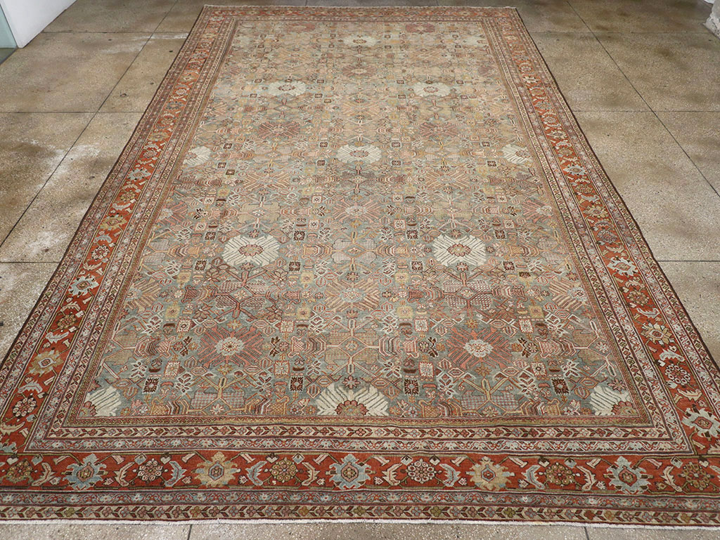 Antique Persian Mahal Carpet, No.29706 - Gsblank
