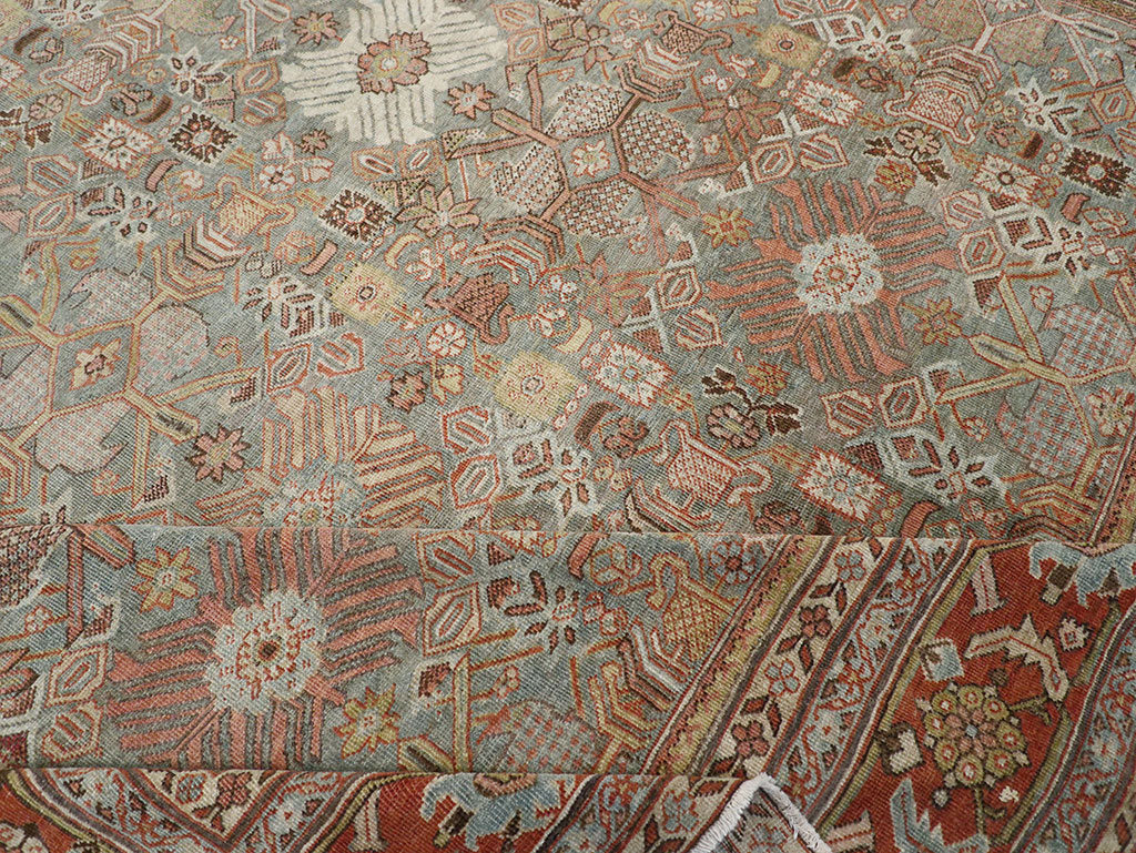 Antique Persian Mahal Carpet, No.29706 - Gsblank