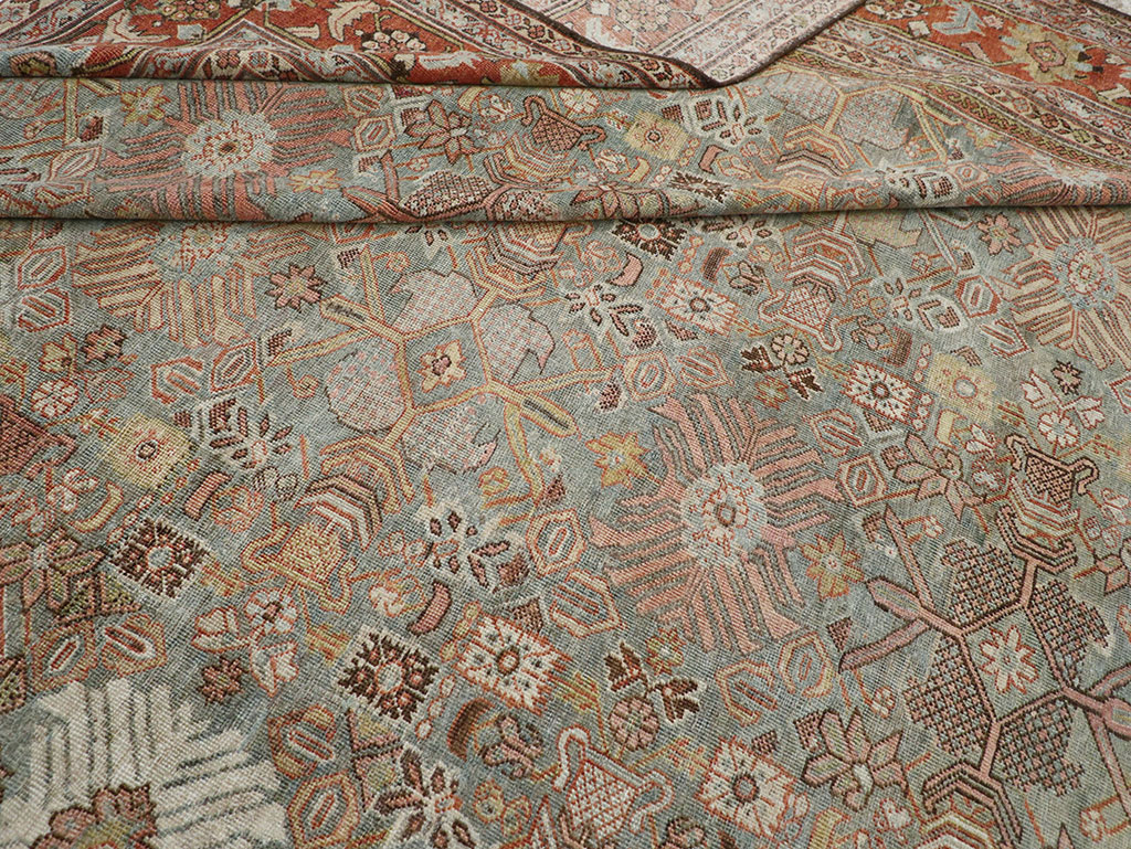 Antique Persian Mahal Carpet, No.29706 - Gsblank