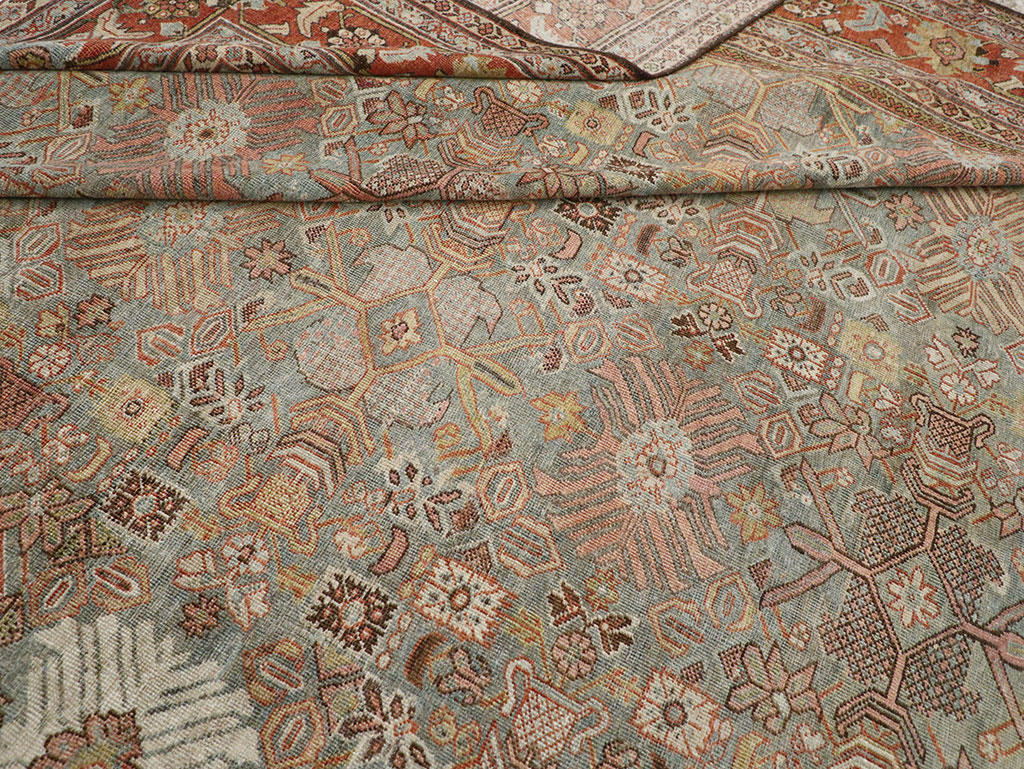 Antique Persian Mahal Carpet, No.29706 - Gsblank