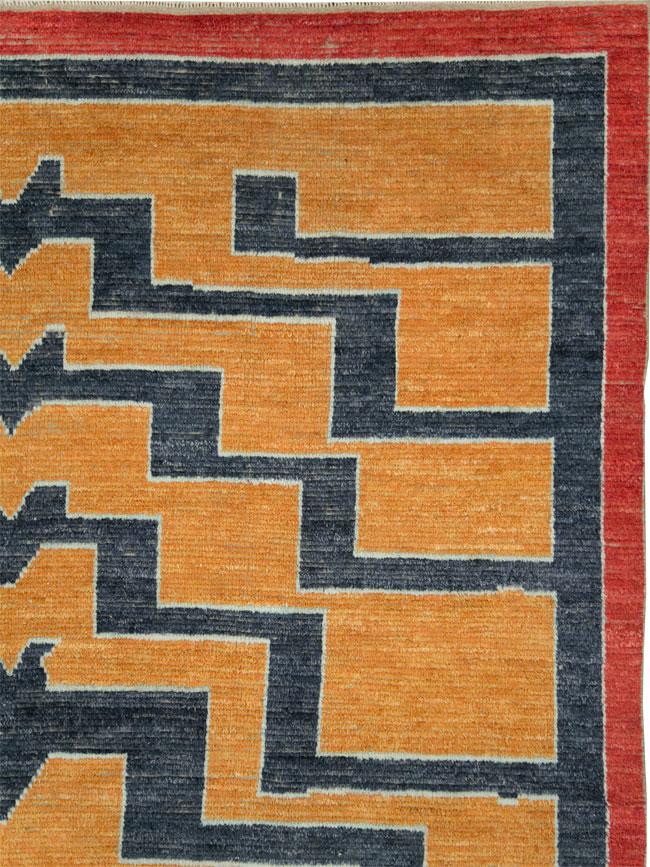 Contemporary Turkish Tulu Room Size Carpet, No.29707 - Gsblank