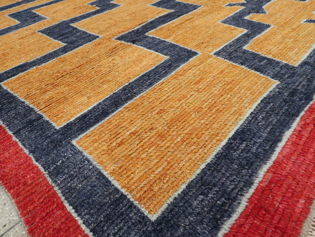 Contemporary Turkish Tulu Room Size Carpet, No.29707 - Gsblank