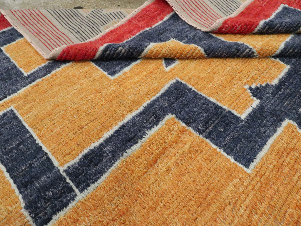 Contemporary Turkish Tulu Room Size Carpet, No.29707 - Gsblank