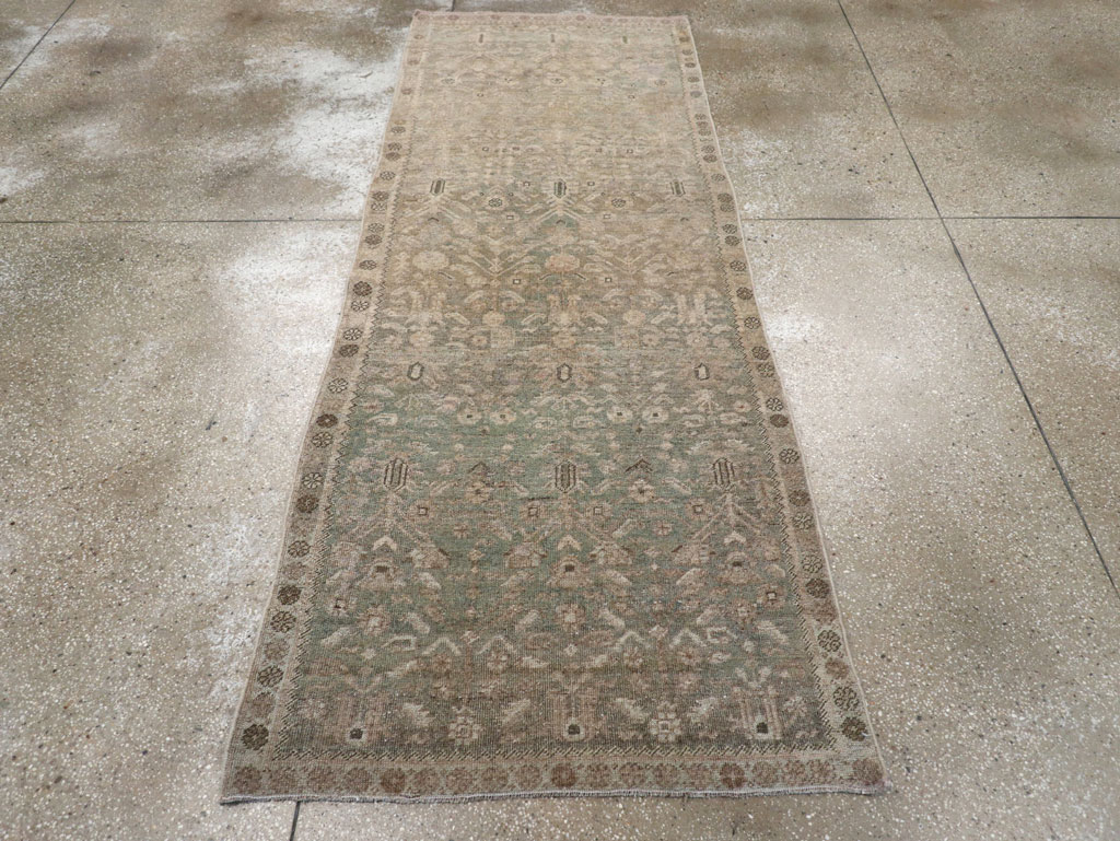 Antique Persian Bidjar Runner, No.29710 - Gsblank