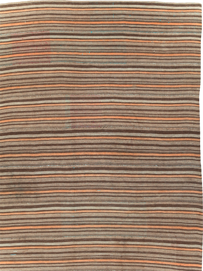 Vintage Persian Flatweave Kilim , No.29711 - Gsblank