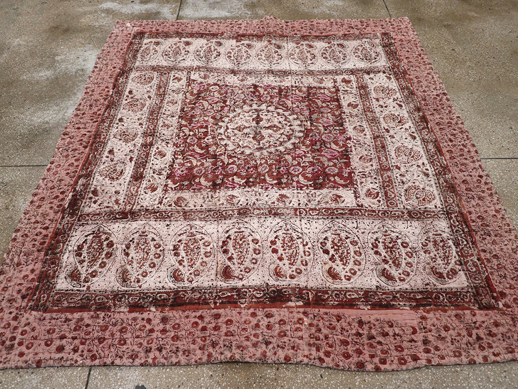 Vintage Persian Lahaf Blanket, No.29712 - Gsblank