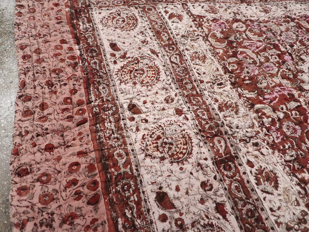 Vintage Persian Lahaf Blanket, No.29712 - Gsblank