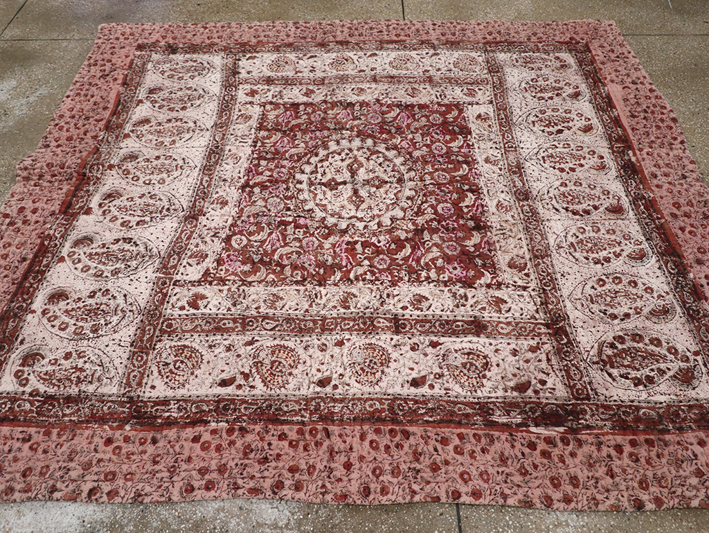 Vintage Persian Lahaf Blanket, No.29712 - Gsblank
