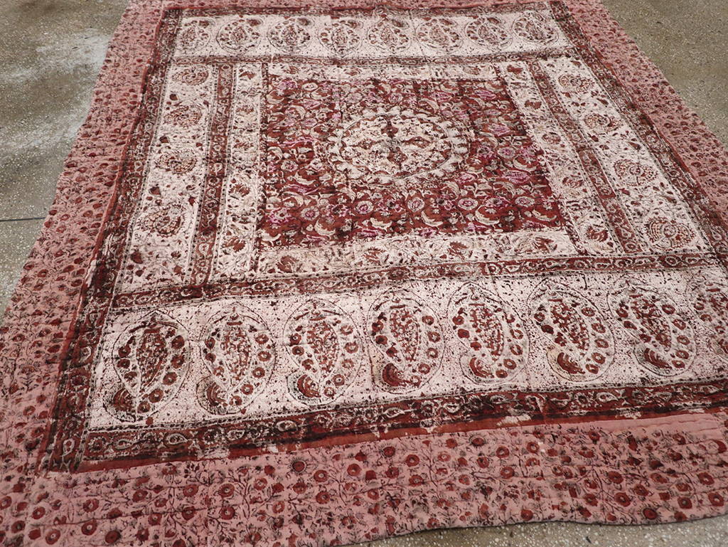 Vintage Persian Lahaf Blanket, No.29712 - Gsblank