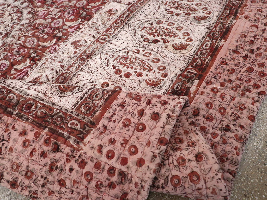 Vintage Persian Lahaf Blanket, No.29712 - Gsblank