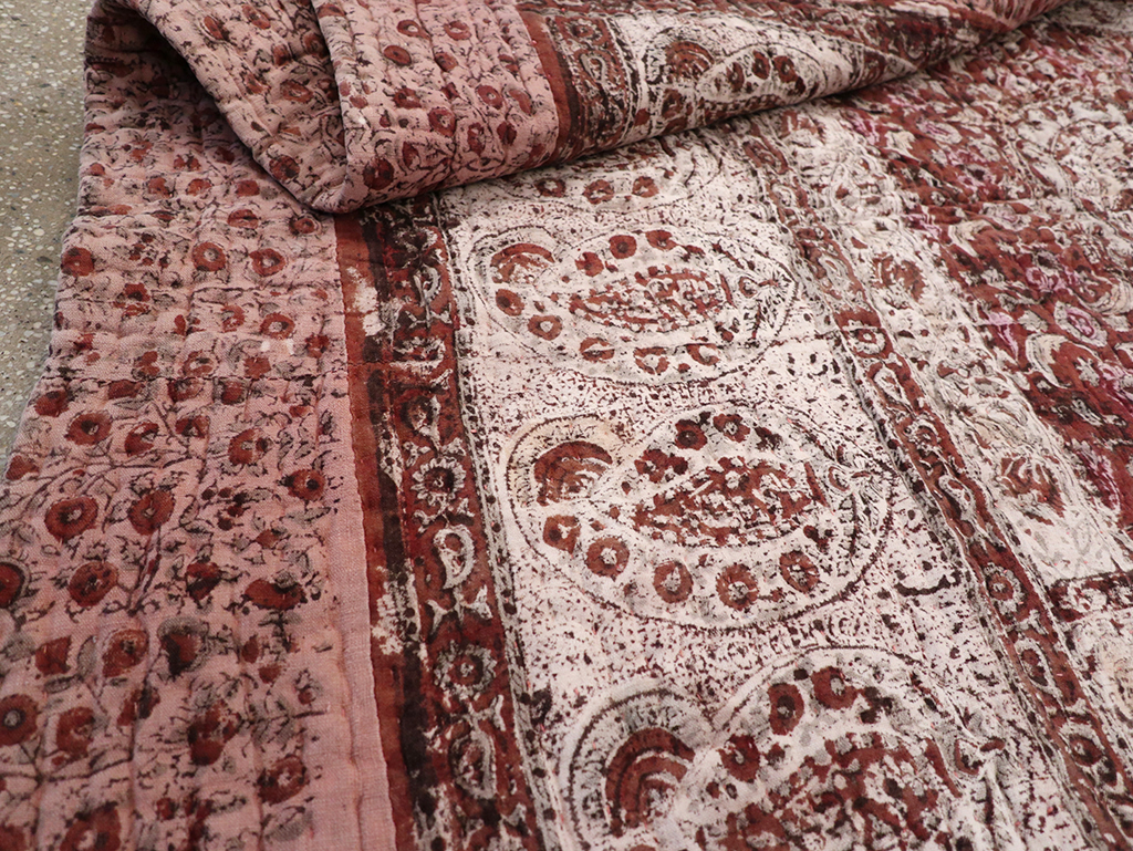 Vintage Persian Lahaf Blanket, No.29712 - Gsblank