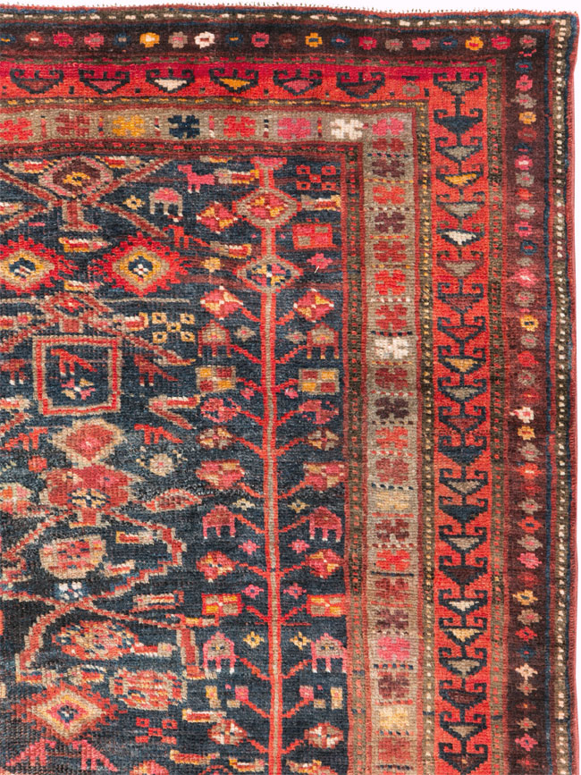 Antique Persian Lori Gallery Rug, No.29714 - Gsblank