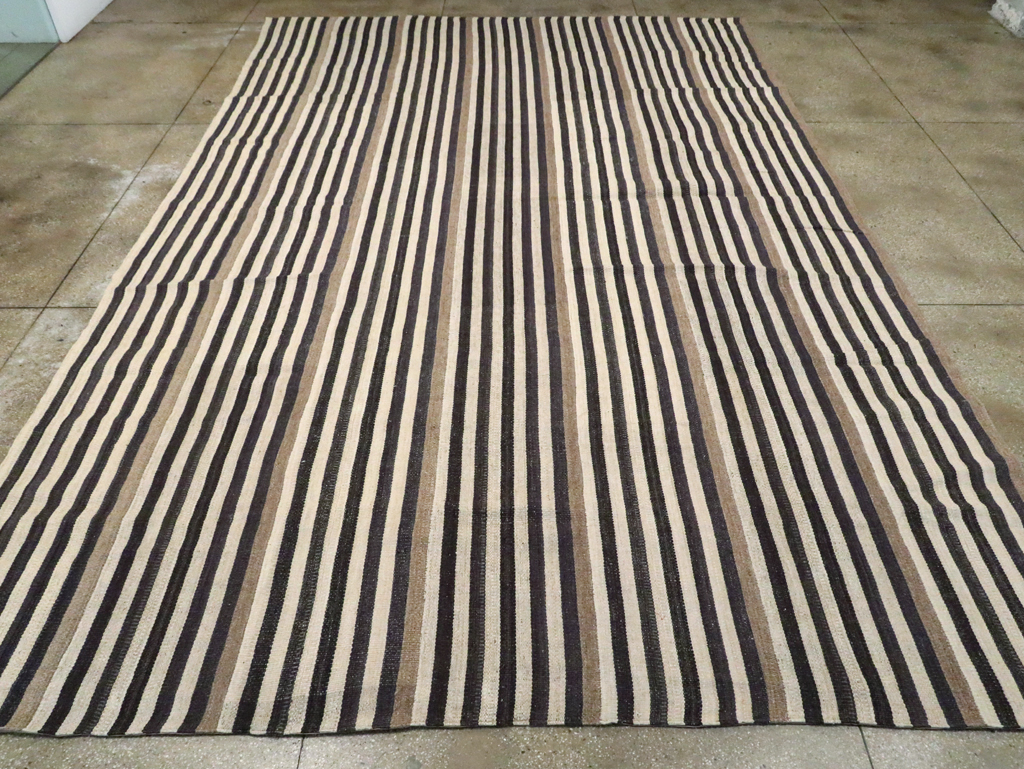 Modern Turkish Flatweave, No.29719 - Gsblank