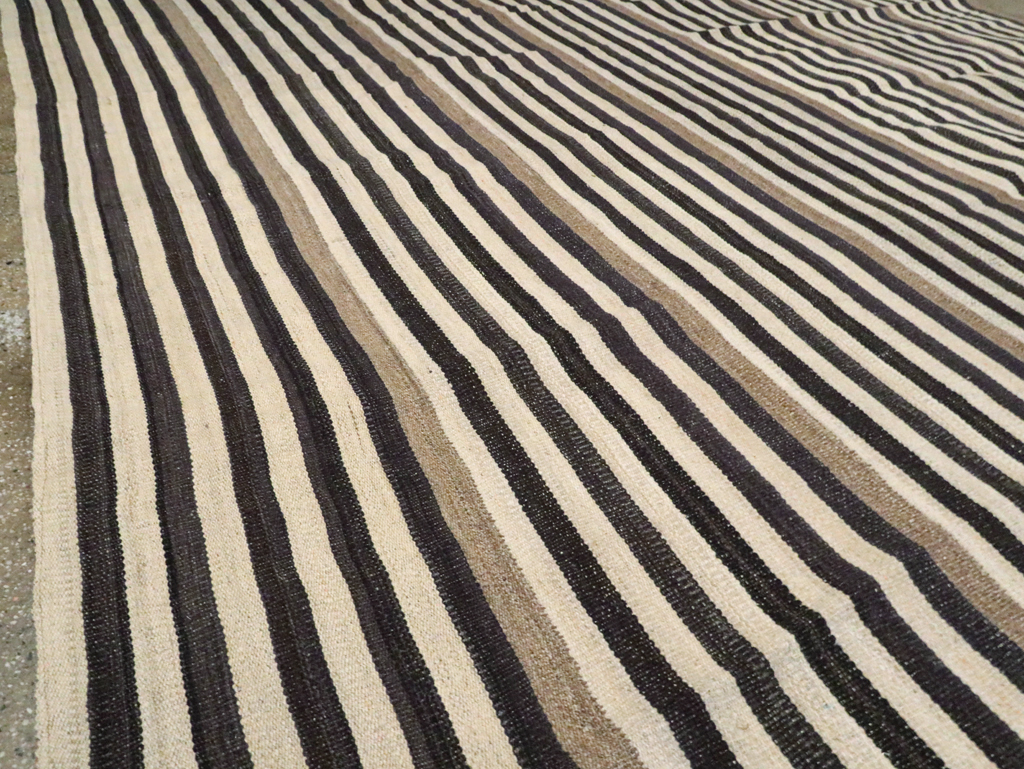 Modern Turkish Flatweave, No.29719 - Gsblank