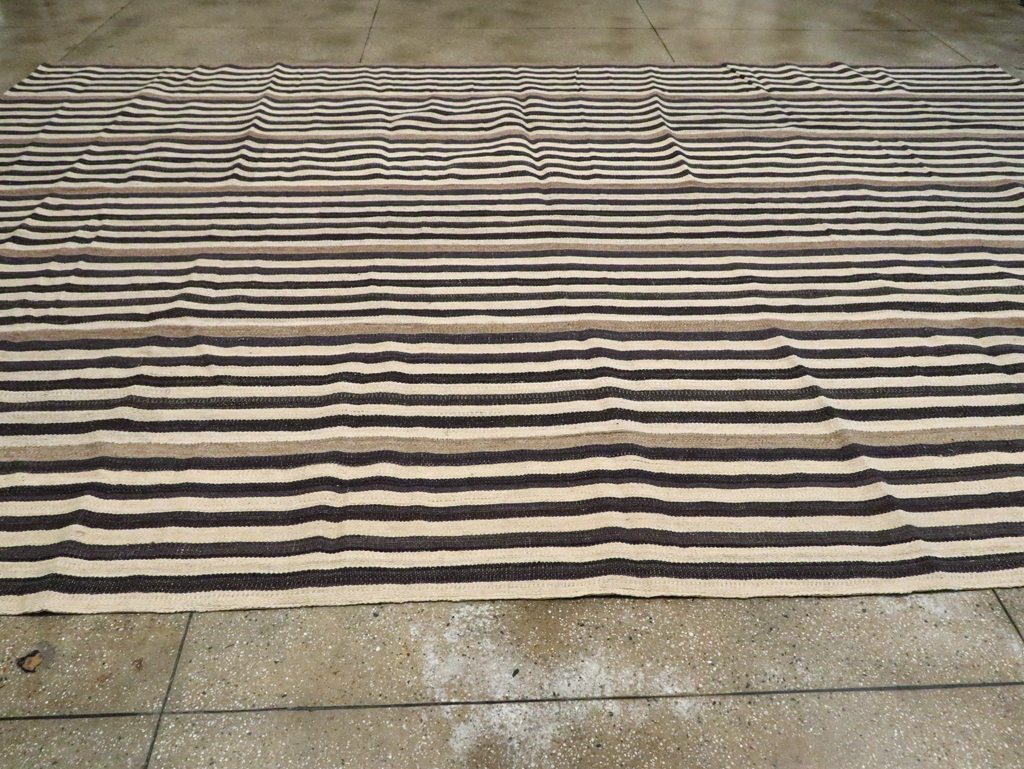 Modern Turkish Flatweave, No.29719 - Gsblank